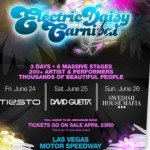 Electric Daisy Carnival Las Vegas 2011 Teaser Flyer
